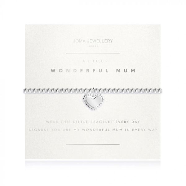 A LITTLE WONDERFUL MUM FACETED BRACELET