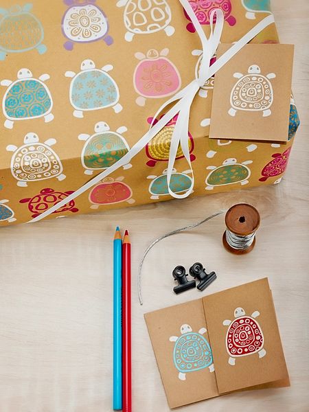 Turtles Gift Wrap