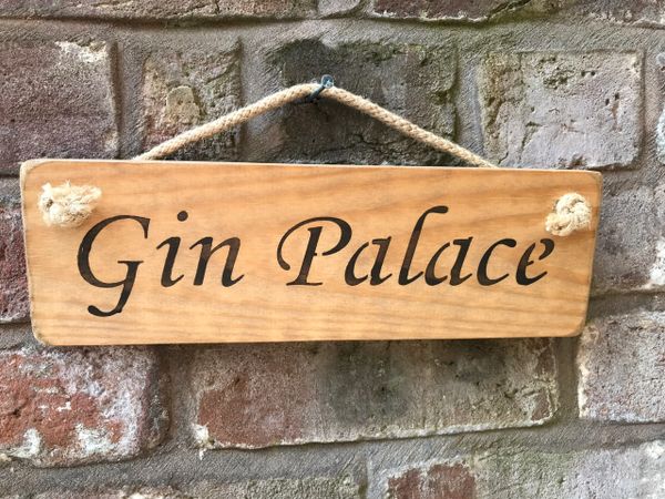 Gin Palace Sign