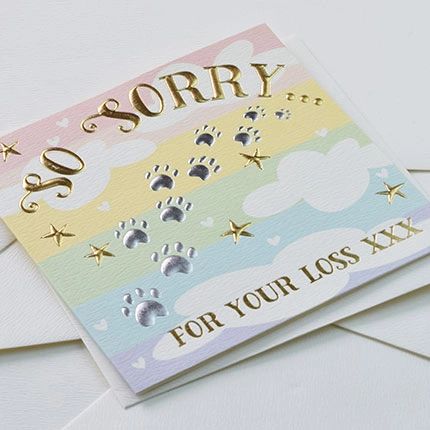 So Sorry for your loss card q1160