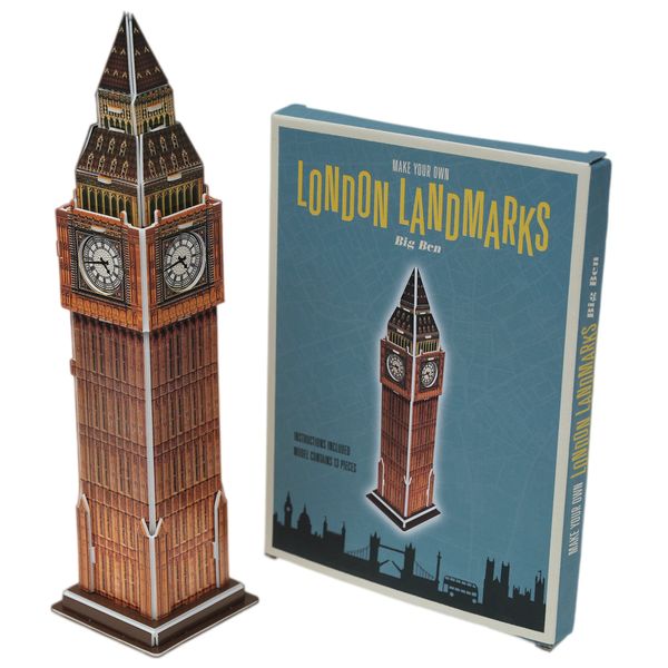 Landmark Puzzles Choose either Big Ben, London Bus & Tower Bridge