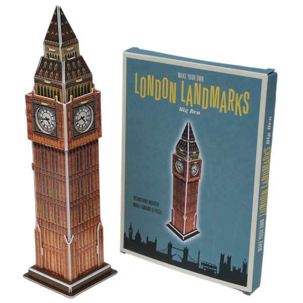 Landmark Puzzles Choose either Big Ben, London Bus & Tower Bridge