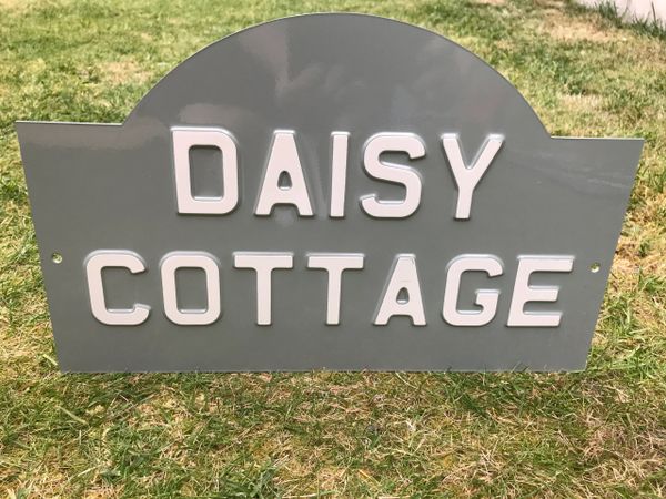Create Your Own Sign - House Plaque