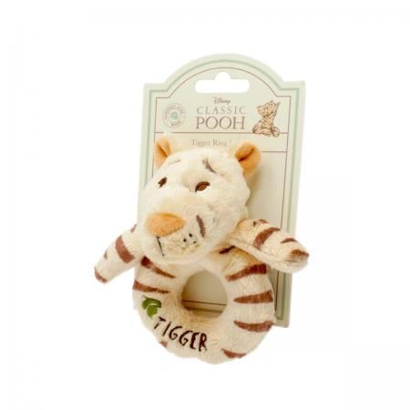 Hundred Acre Wood Tigger Ring Rattle