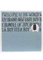 Brand New Baby Boy Jumbo Card JJ1810