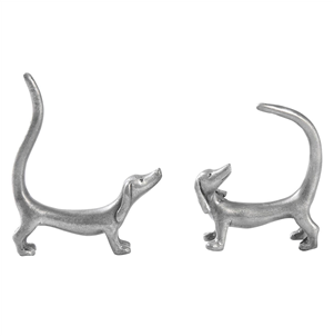 Sausage Dog Pewter ring holder - sold individually