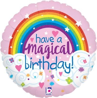 Have A magical Birthday 18" Balloon