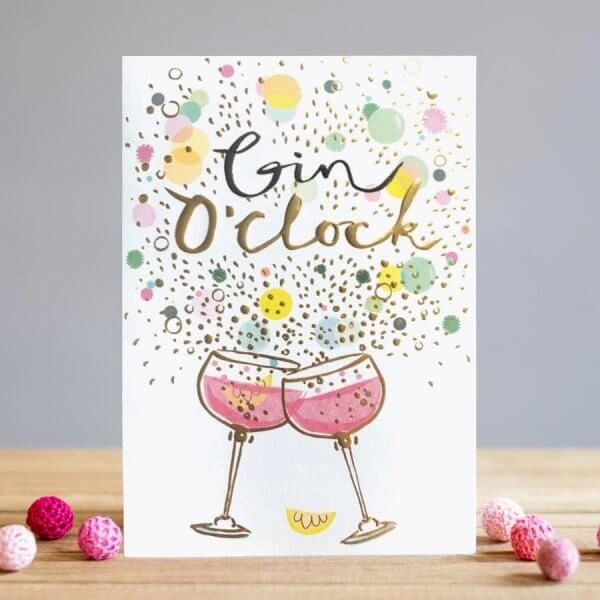 Gin o’clock Card TS008