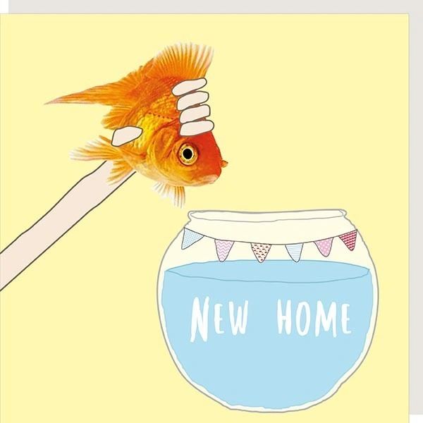 Fish Bowl New Home Card