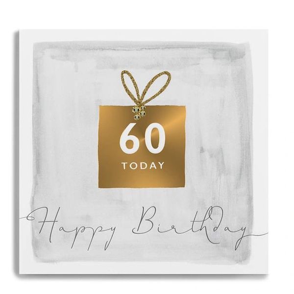 60 Today Happy Birthday Present