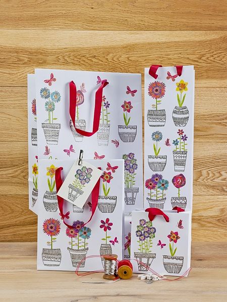 Wrought Vases Bottle Gift Bag