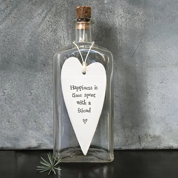 Porcelain long heart-Happiness is time