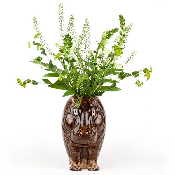 Hippo Flower Vase