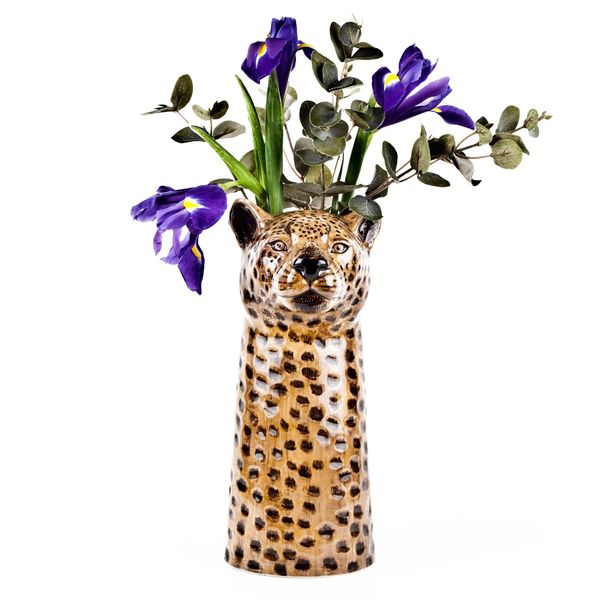 Leopard Vase