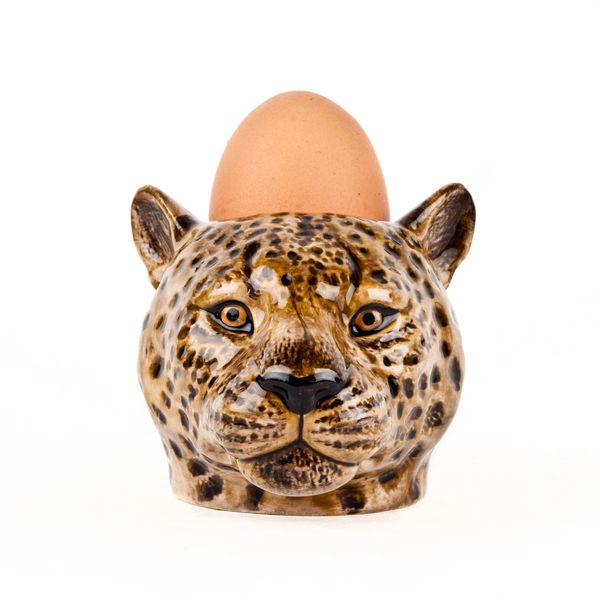 Leopard Face Egg Cup