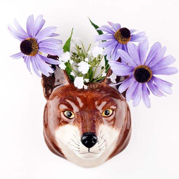 Fox Wall Vase by Quail