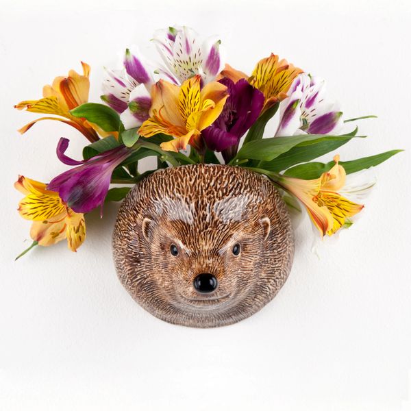 Hedgehog Wall Vase by Quail