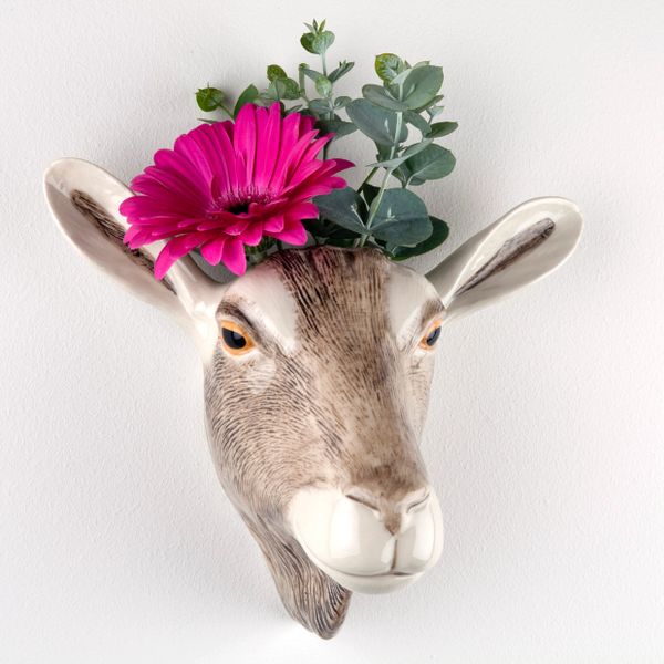 Goat Wall Vase by Quail