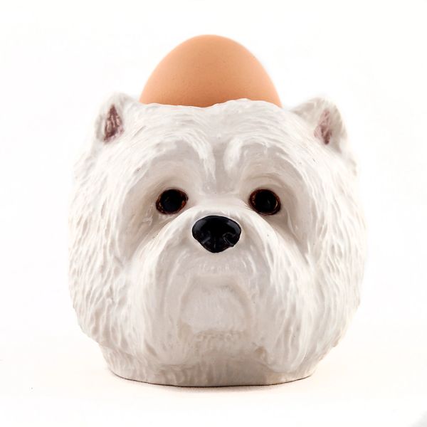 Westie Face Egg Cup by Quail