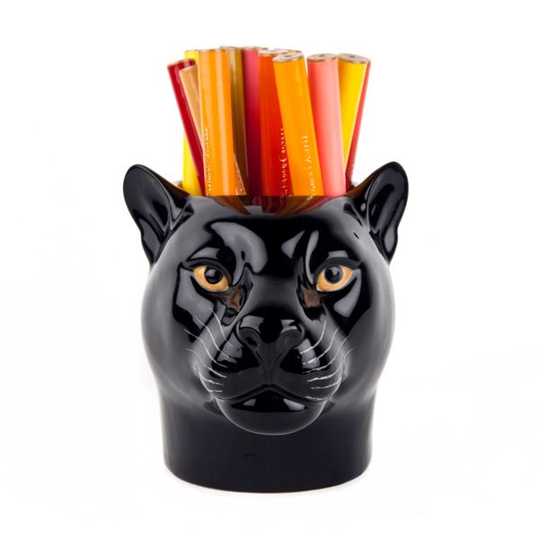 Panther Pen Pot by Quail