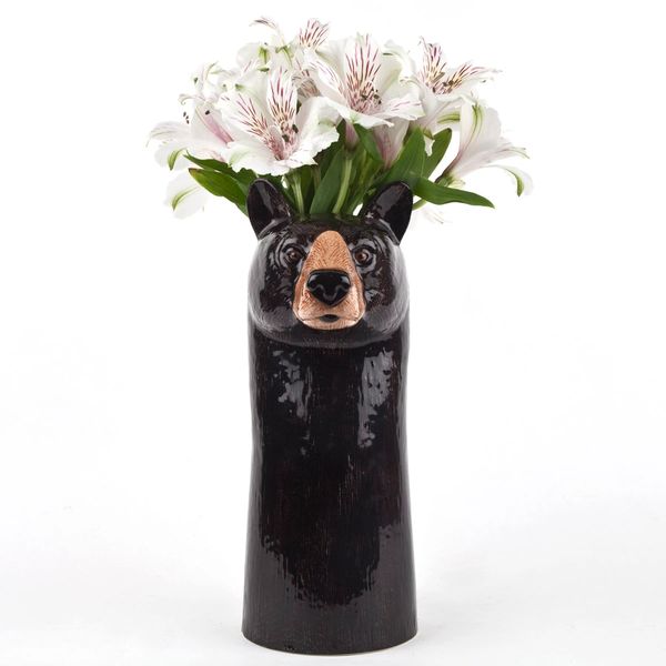 Brown Bear Large Vase by Quail