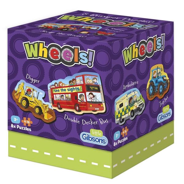 WHEELS CHILDREN'S PUZZLES