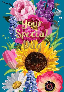 Your Special Day Foil Card ff05