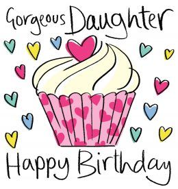 Gourgeous Daughter Card