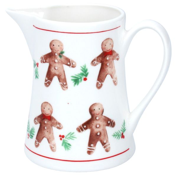 Boxed Bone China Gingerbread Jug Small 10cm