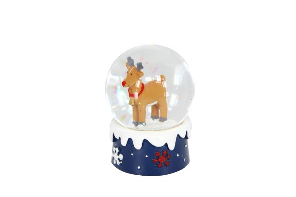 Mini Snowglobe Reindeer