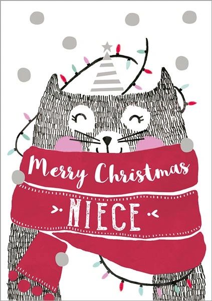 Niece Cat Card afrx121