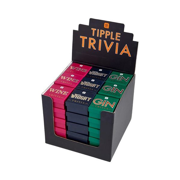 Tipple Trivia 3 Titles to choose from; Wine Trivia, Whiskey Trivia, Gin Trivia