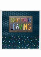 Sorry You are Leaving Jumbo Card JJ1806