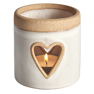 Padua heart tealight holder