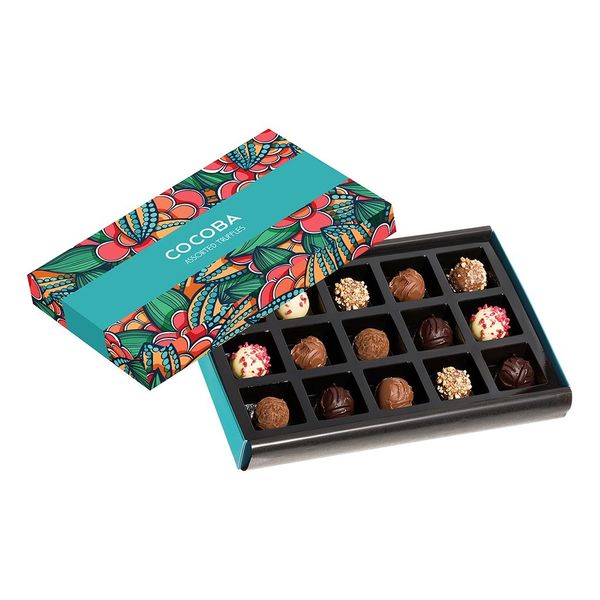 15 ASSORTED CHOCOLATE TRUFFLES GIFT BOX