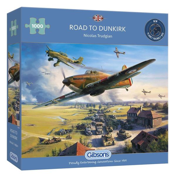 ROAD TO DUNKIRK 1000 PIECE JIGSAW PUZZLE
