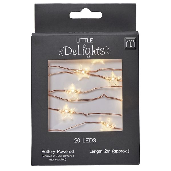 Star Copper string light (20 LEDs)