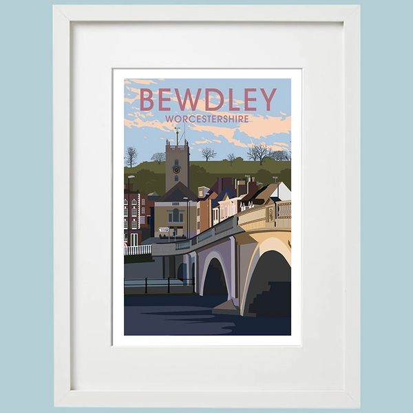 BEWDLEY framed art print