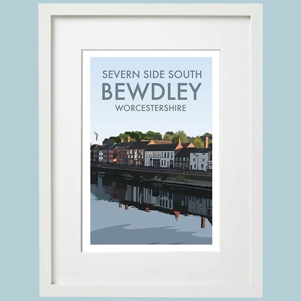 Severn Side South Bewdley Framed Print