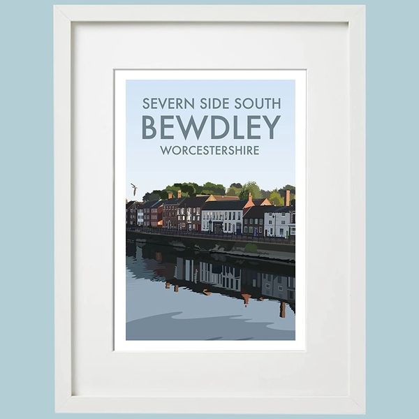 Severn Side South Bewdley Framed Print