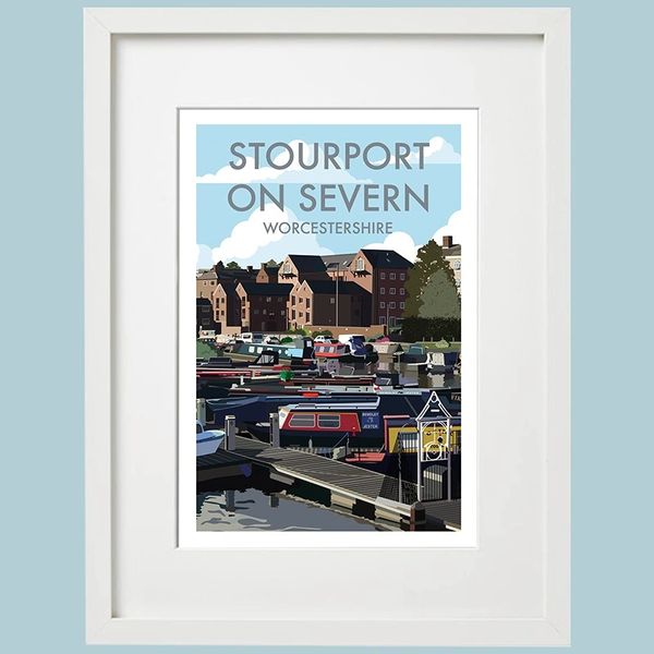 Stourport on Severn Framed Print