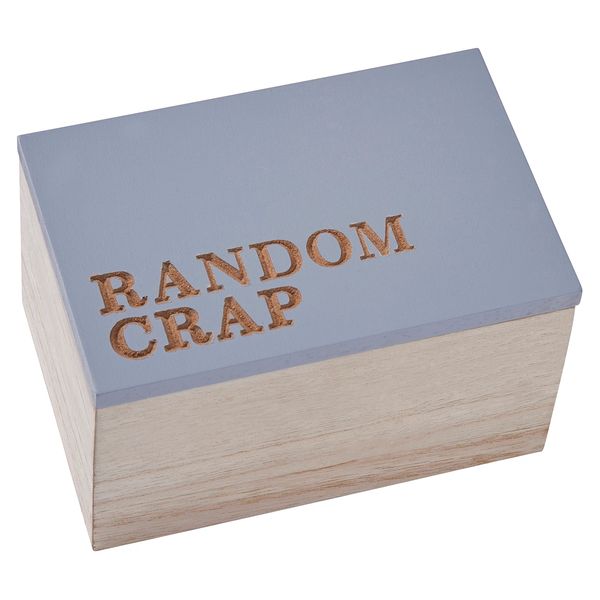 Random Crap Wooden Box