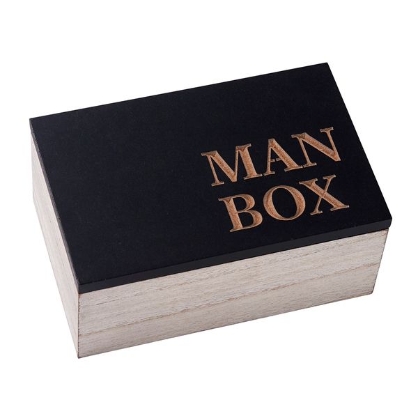 Wooden Man Box