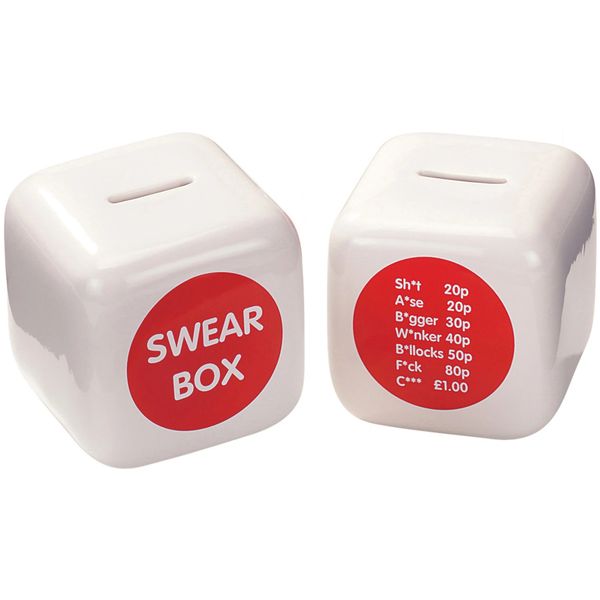 Swear Box with scale of charges
