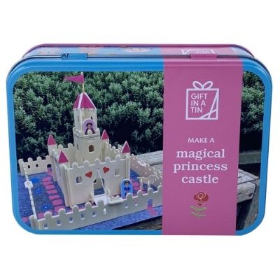 Magical Princess Castle in a tin