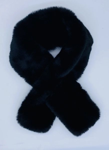 Faux Furry collar Scarf - choose colour