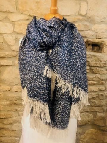 Wooly sequin scarf - choose colour