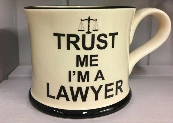 Trust Me I'm A Lawyer Mug