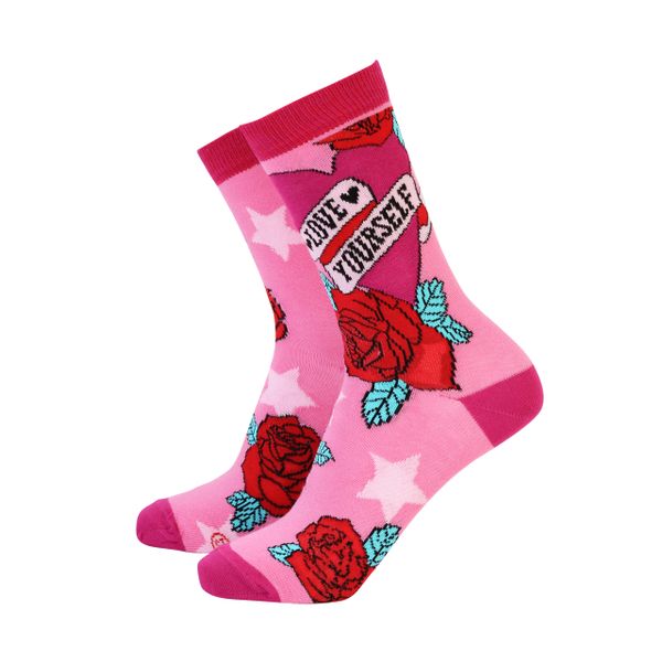 Love Yourself Ladies Socks