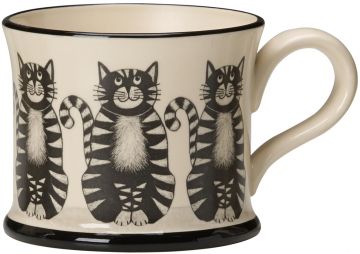 Cat Mug by Moorland Pottery